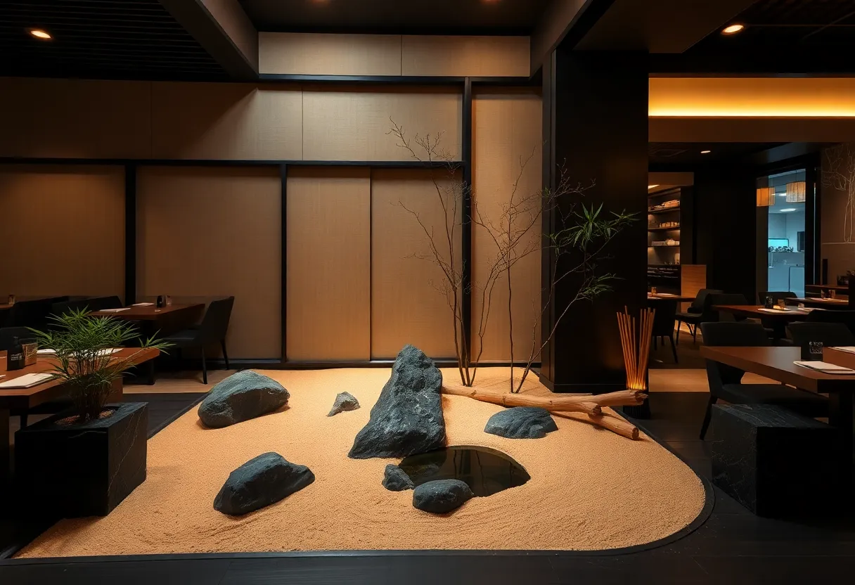 Coin jardin zen int&eacute;rieur