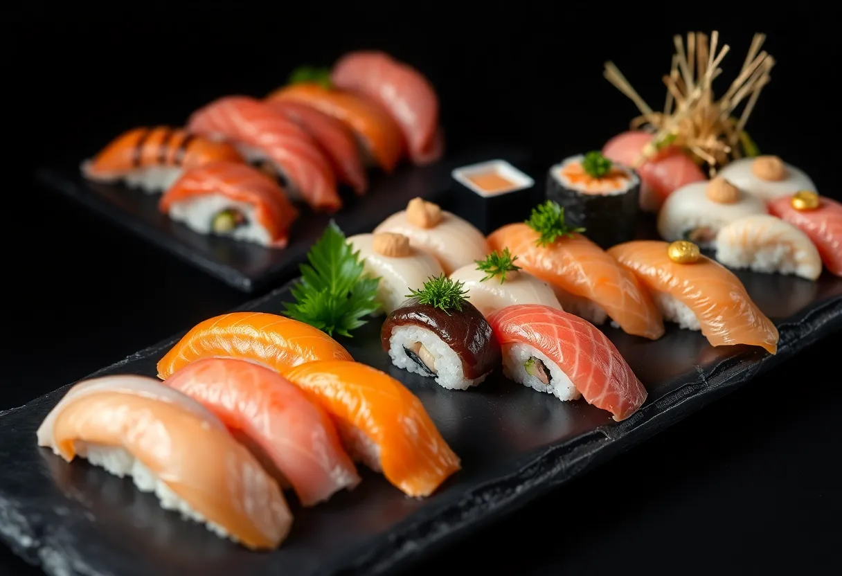 Roll Imp&eacute;rial - Foie gras po&ecirc;l&eacute; et saumon fum&eacute;